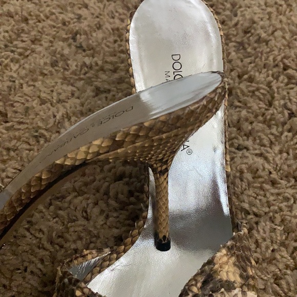 Dolce & Gabbana Size 7 Sandals - Picture 2 of 8